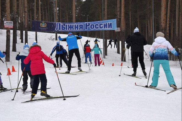 Более 80 тыс уральцев присоединились к массовой гонке «Лыжня России»